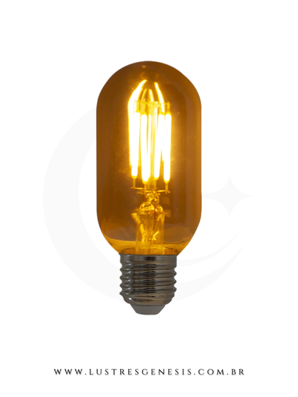 Lâmpada de Filamento de Led T45 4W Squirrel Cage da marca GMH Lustres Gênesis loja online de Lustres e Iluminação Decorativa